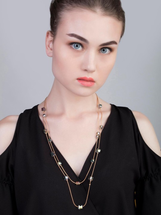 Gold-Toned Alloy Necklace