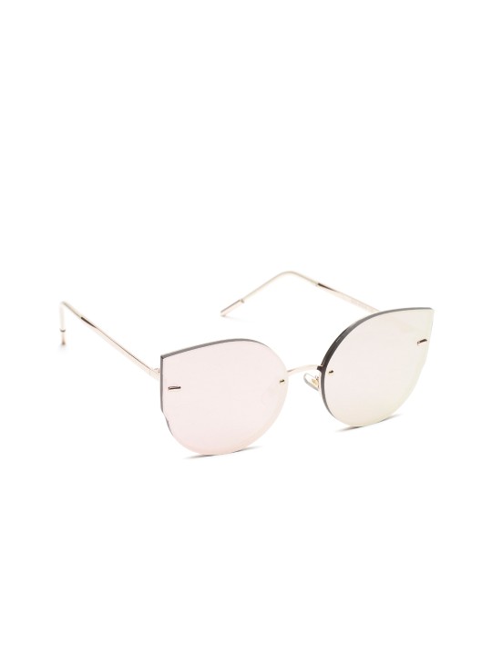 Women Mirrored Cateye Sunglasses BS1370