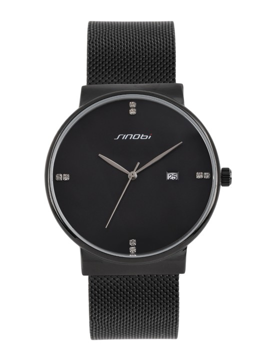 Men Black Analogue Watch 11S9685G03