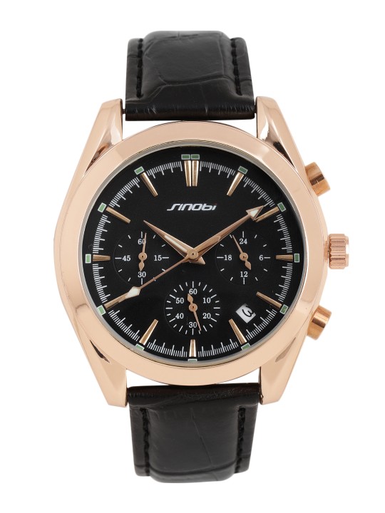 Men Black Analogue Watch 11S9642G02
