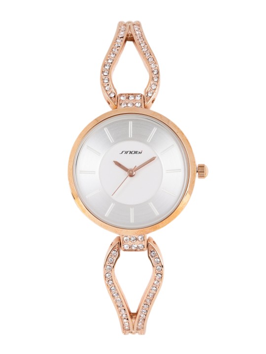 Women White Analogue Watch 11S9745L02