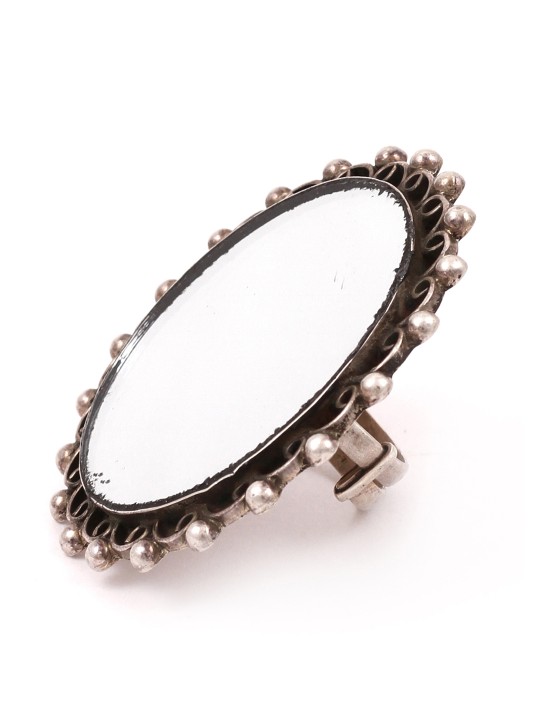 Women Silver Handcrafted Ring