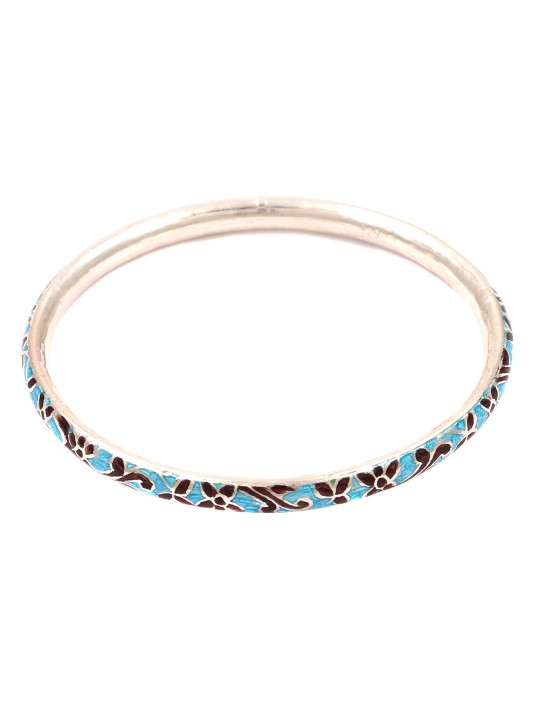 Handcrafted Pure Silver Bangle