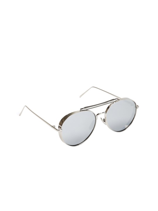 Unisex Mirrored Oval Sunglasses SLS_AVU_O1/15