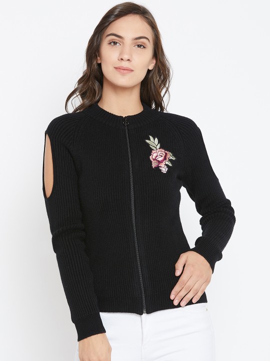 Women Black Cardigan S