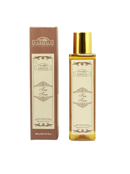 Unisex Tea Tree Massage Oil 200 ml