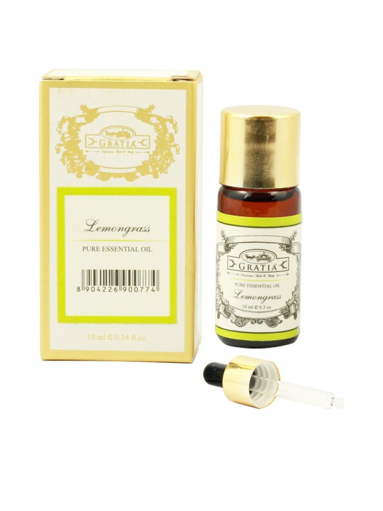 Unisex Lemongrass Essential Oil 10 ml