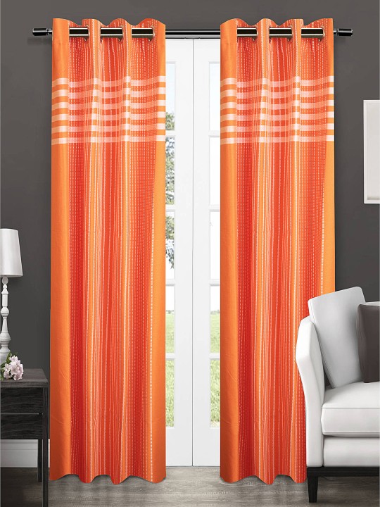 Set of 2 Hand Made Cotton Curtain