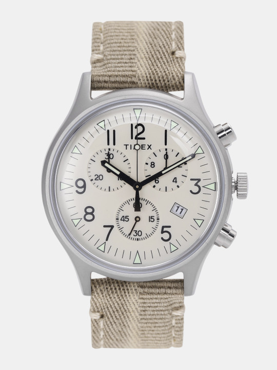 Men Cream-Coloured Analogue Watch TW2R68500