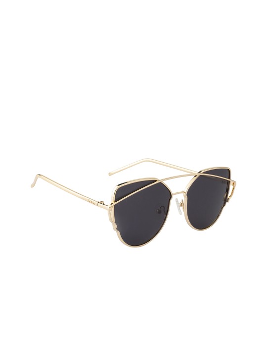 Black Women Aviator Sunglasses
