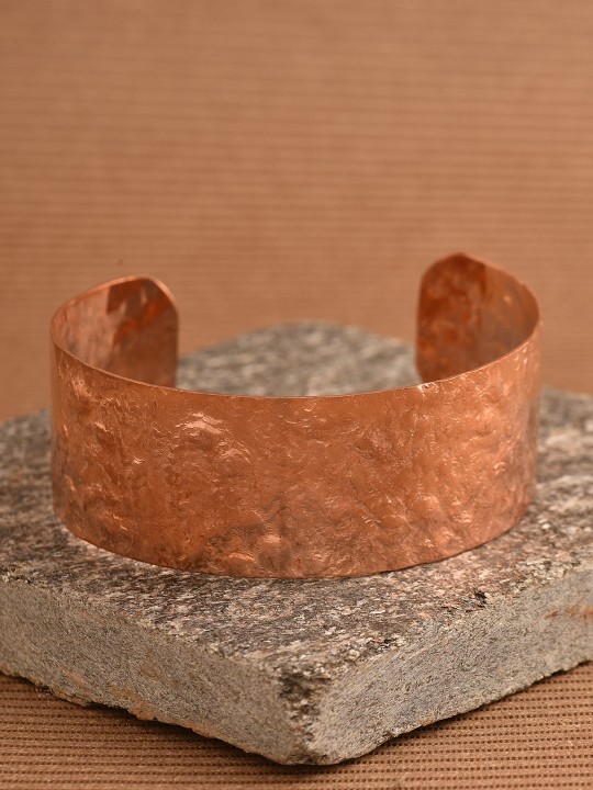 Bronze-Toned Metal Cuff Bracelet