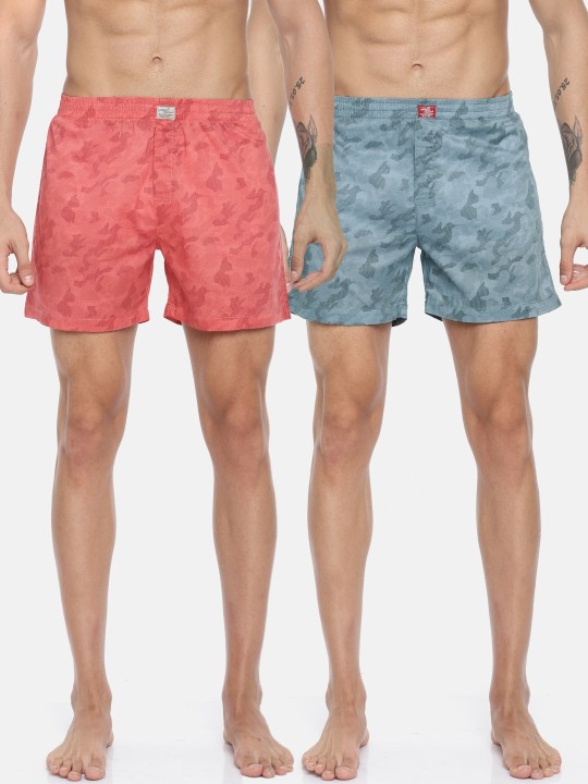 Pack of 2 Printed Boxers 04181195BOX34 S