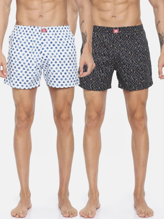 Pack of 2 Printed Boxers 04181195BOX34 S