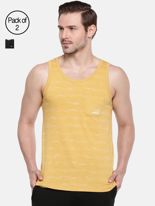 Men Pack of 2 Tank Top MNAL-432-PO2 M