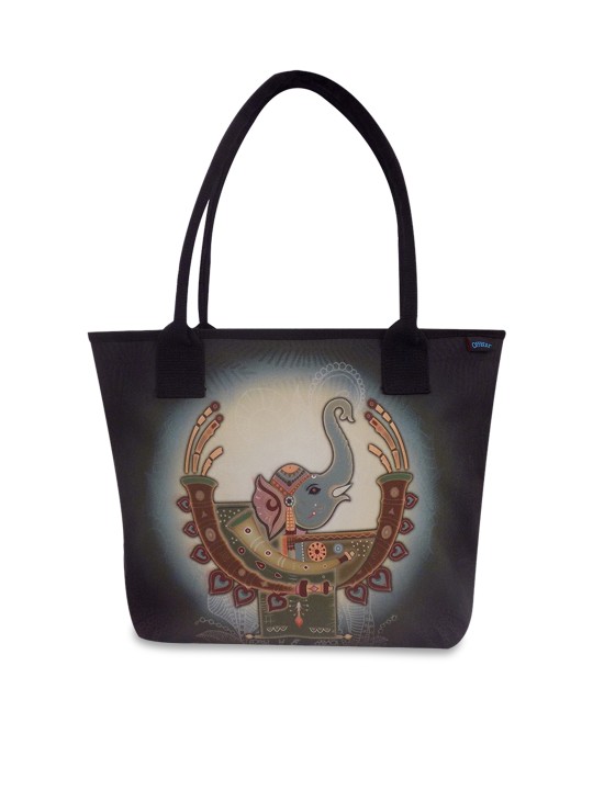 Multicoloured Printed Shoulder Bag