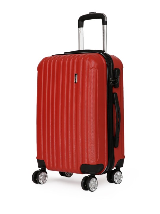 red cabin suitcase