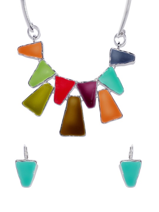 Women Multicoloured Jewellery Set