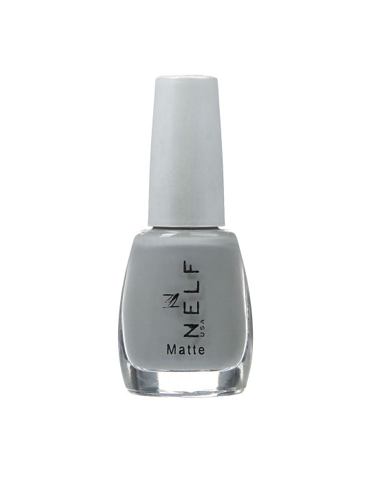 Innocent Grey Matte Nail Polish SM12