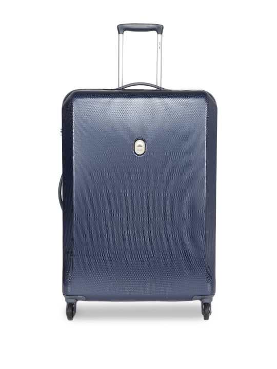 Unisex Misam Blue Hard Large Trolley Suitcase
