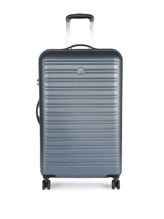 Unisex Segur Blue Hard Large Trolley Suitcase