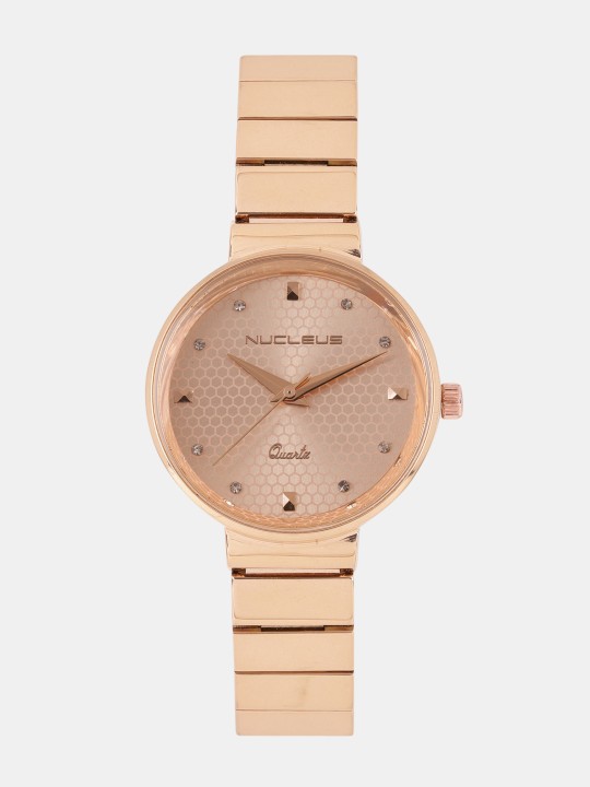 Women Rose Gold-Toned Analogue Watch T1