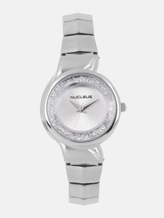 Women Silver-Toned Analogue Watch SK9