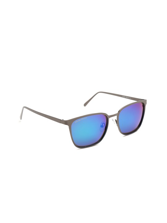 Women Mirrored Polarised Square Sunglasses D-5007