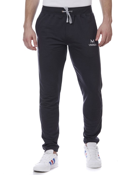 Men Grey Slim Fit Track Pants M