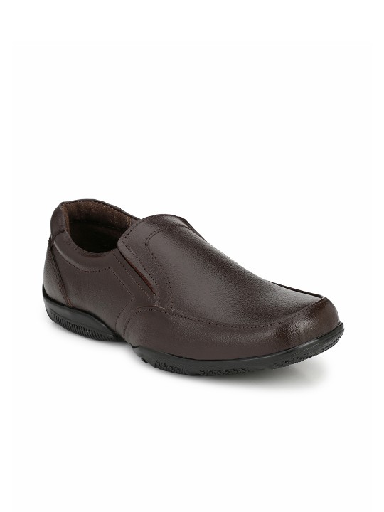 Men Brown Genuine Leather Formal Shoes 6