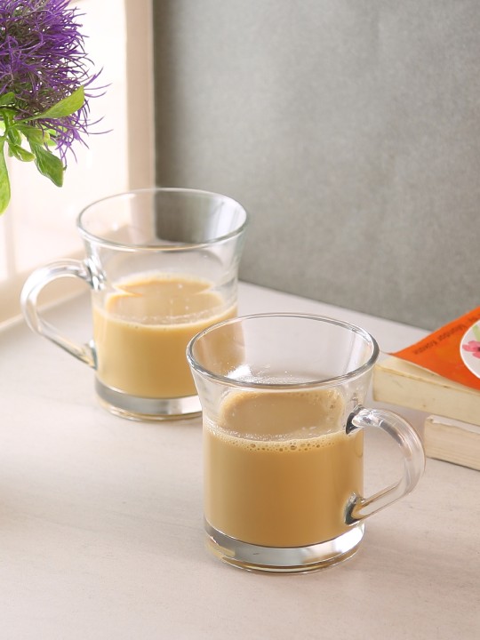 Set of 6 Transparent Miami Coffee Mug 300ml