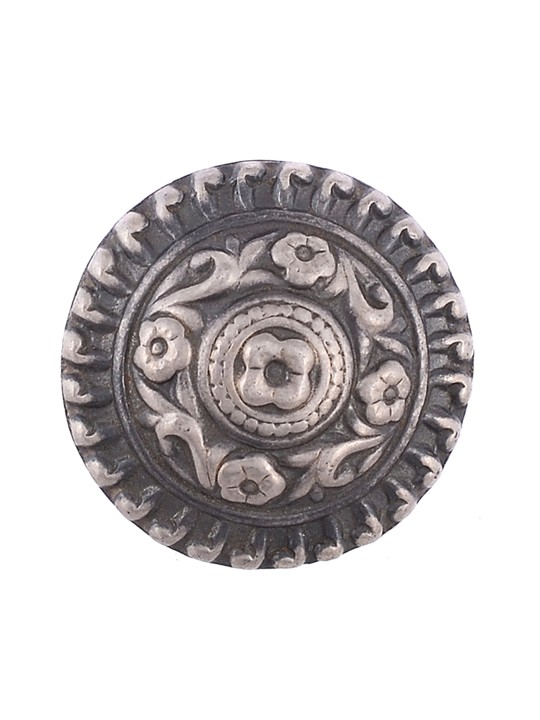 Women Silver-Toned Handcrafted Sterling Silver Oxidised Ring