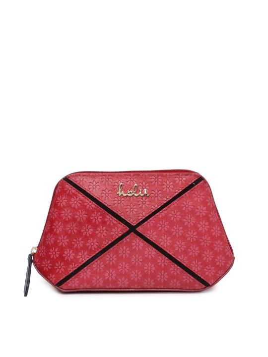 Pink Textured Purse