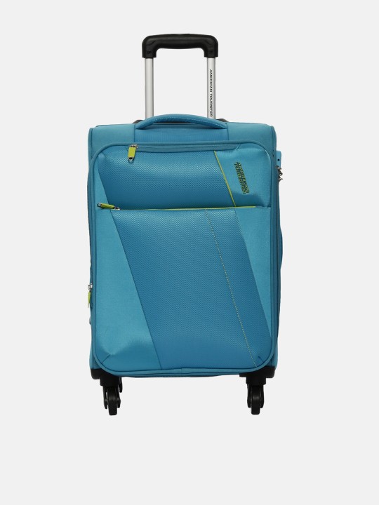 Sea Green & Blue 79 cms Large Trolley Bag