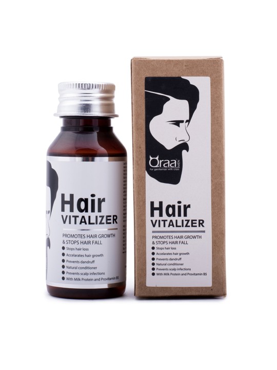 Qraa Unisex Hair Vitalizer for Hair Fall Control and Hair Regrowth 60 ml