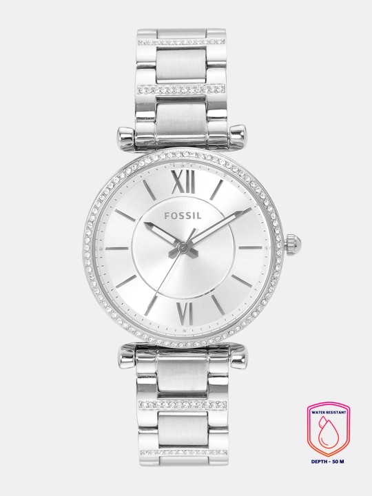 Fossil Women Silver-Toned Analogue Watch ES4341I