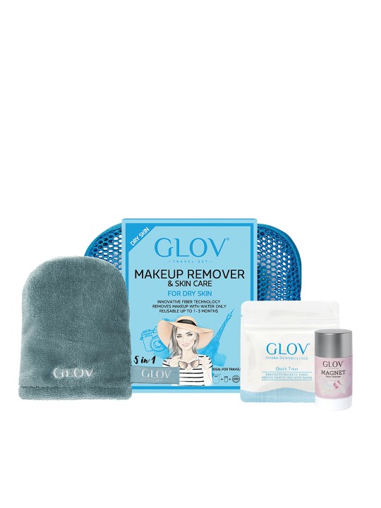 Women Makeup Remover & Skin Care For Dry Skin Set