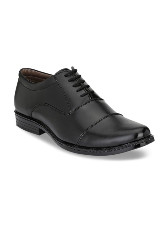 Men Black Formal Oxford Shoes 6