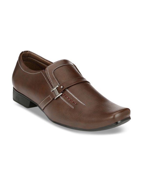 Men Brown Formal Shoes 6