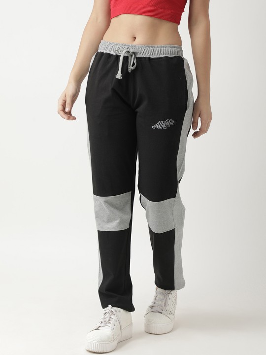 slim fit track pants womens