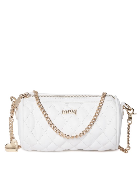 The Quilted Handbag - Off White