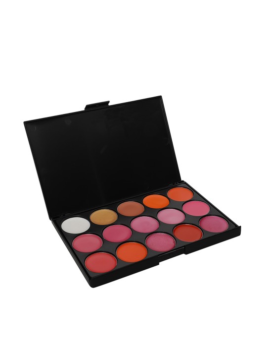 15 Multicoloured Lipstick Palette