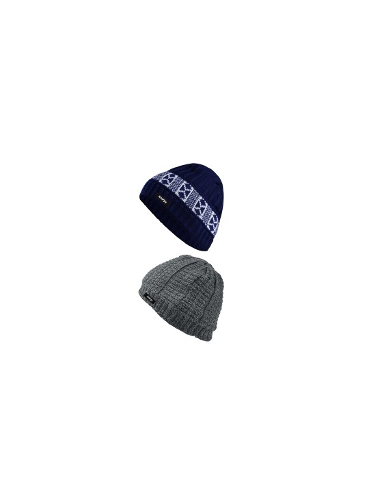 Men Set of 2 Beanies