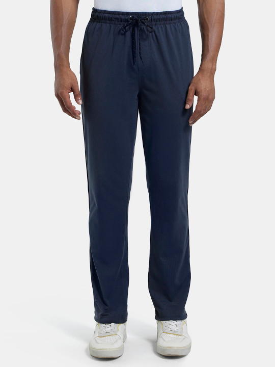 Jockey Super Combed Cotton Rich Solid Trackpant with Side Pockets - 9500