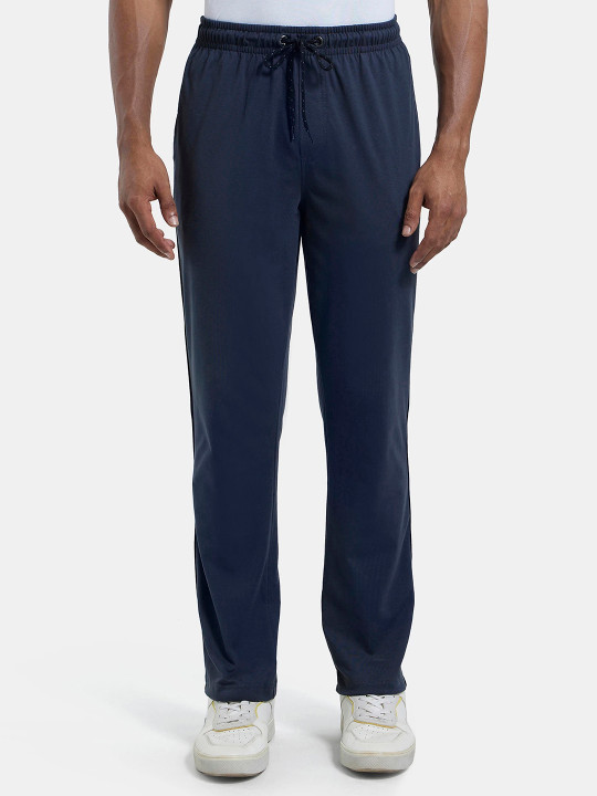 Jockey Super Combed Cotton Rich Solid Trackpant with Side Pockets - 9500