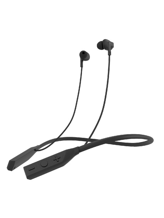 Wings Wings Black Glide M Neckband Bluetooth Wireless Earphones with Mic