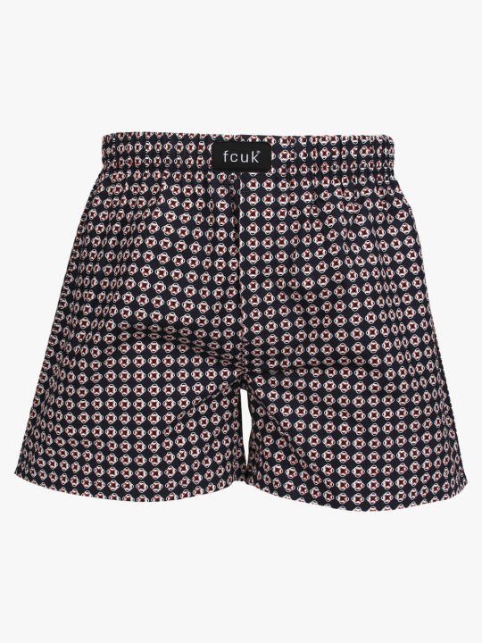 Navy Blue Printed Boxers S