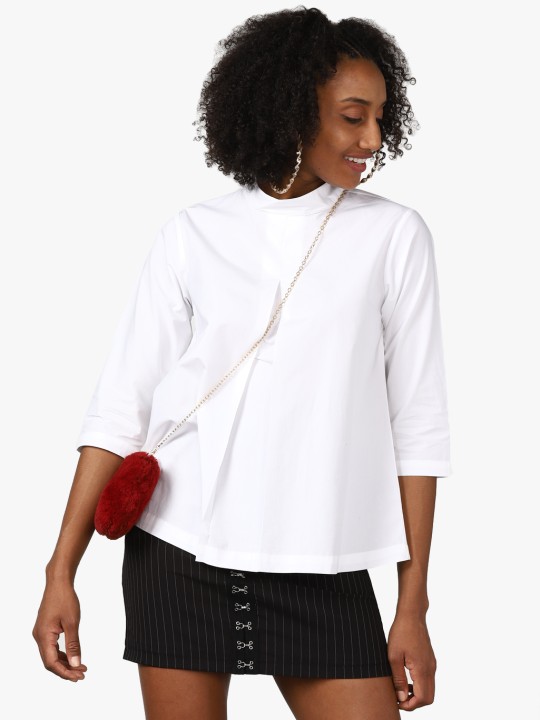 White Solid Top M