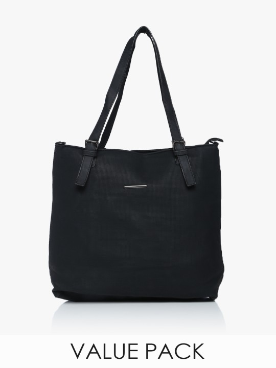Black PU Handbag