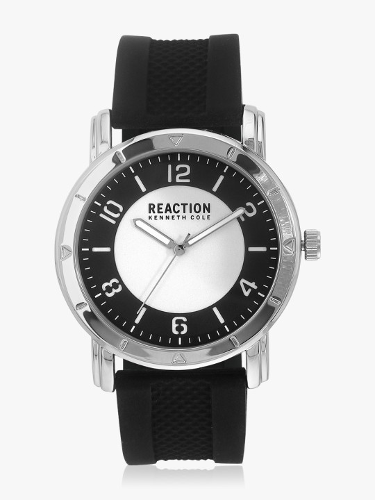 Rk50093002 Gunmetal-Silver/Black Analog Watch