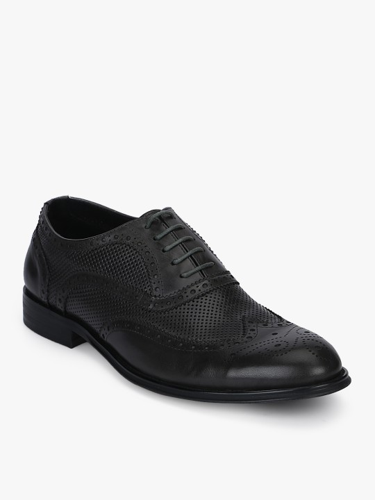 Black Oxford Formal Shoes 6